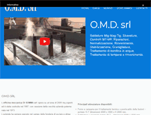 Tablet Screenshot of omdsrl.com